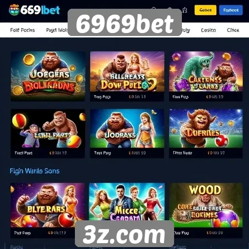 Jogos populares encontrados no site 6969bet